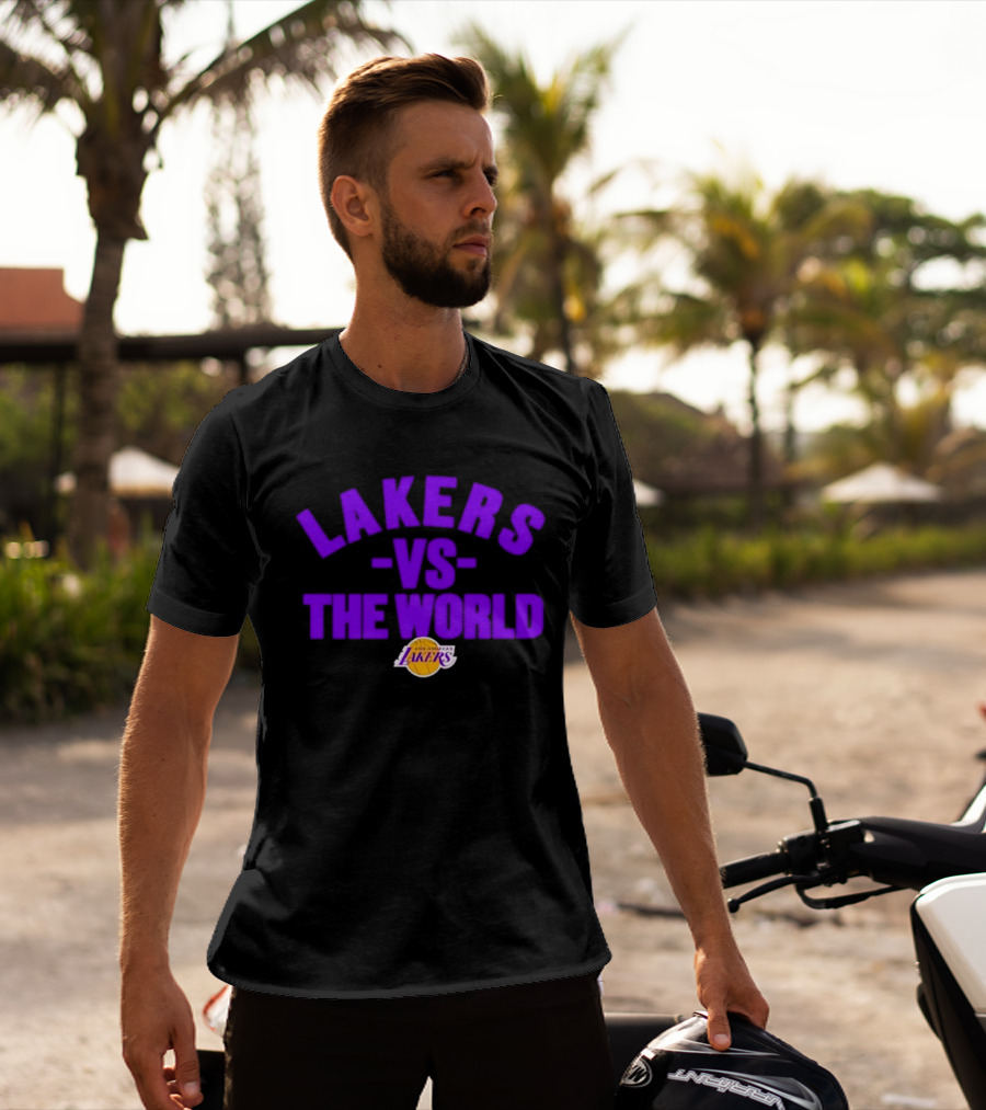 Los Angeles Lakers Vs The World NBA Basketball Lakers T-Shirt