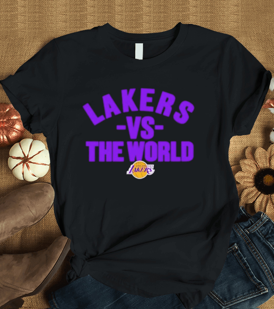 Los Angeles Lakers Vs The World NBA Basketball Lakers T-Shirt