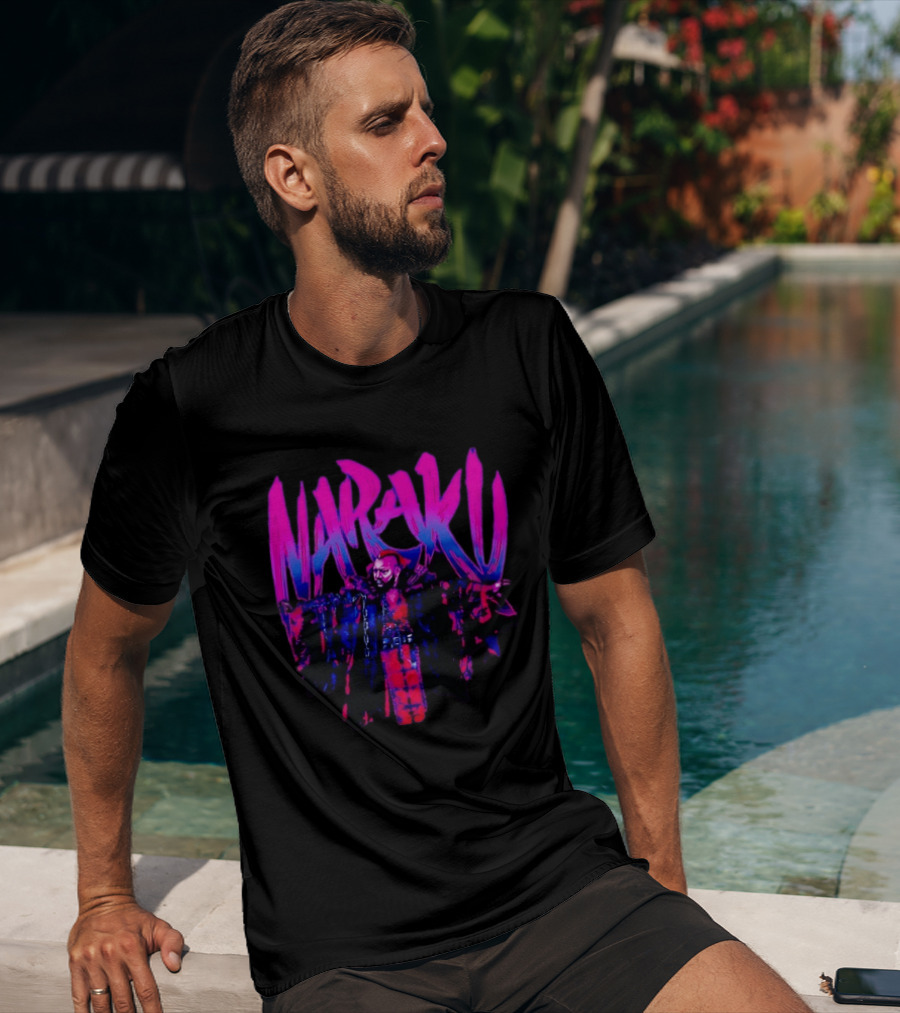 Naraku WWE NXT Wrestling Wrestler Dark Robe T-Shirt