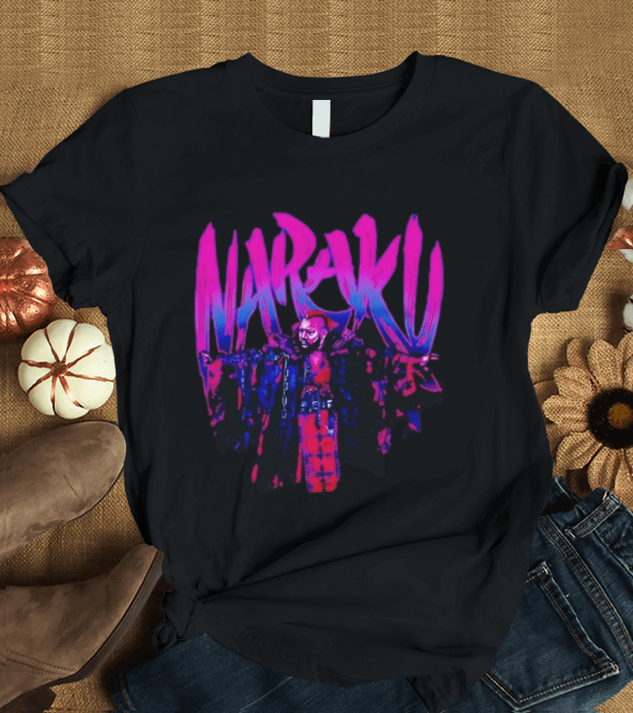 Naraku WWE NXT Wrestling Wrestler Dark Robe T-Shirt