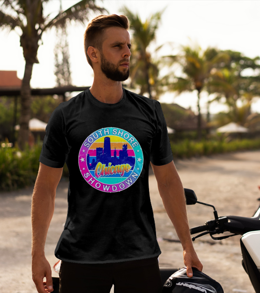South Shore Showdown Chicago Skyline T-Shirt