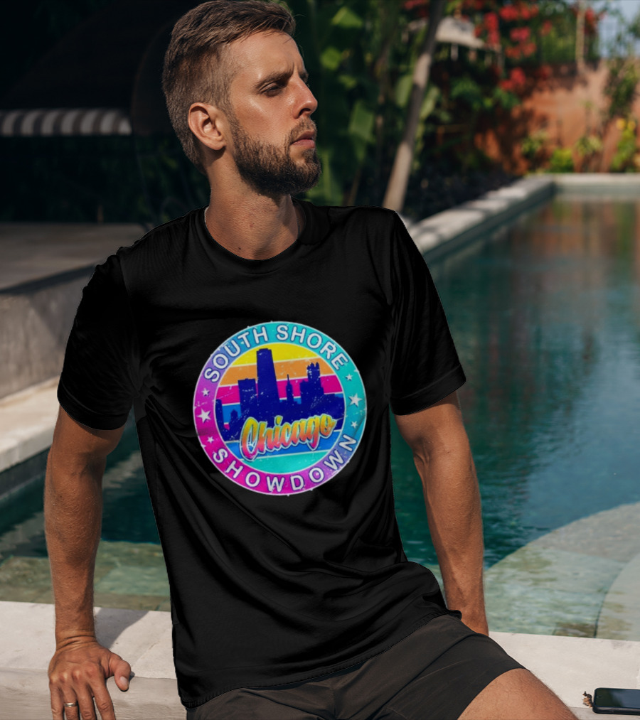 South Shore Showdown Chicago Skyline T-Shirt