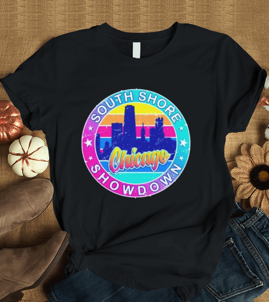 South Shore Showdown Chicago Skyline T-Shirt