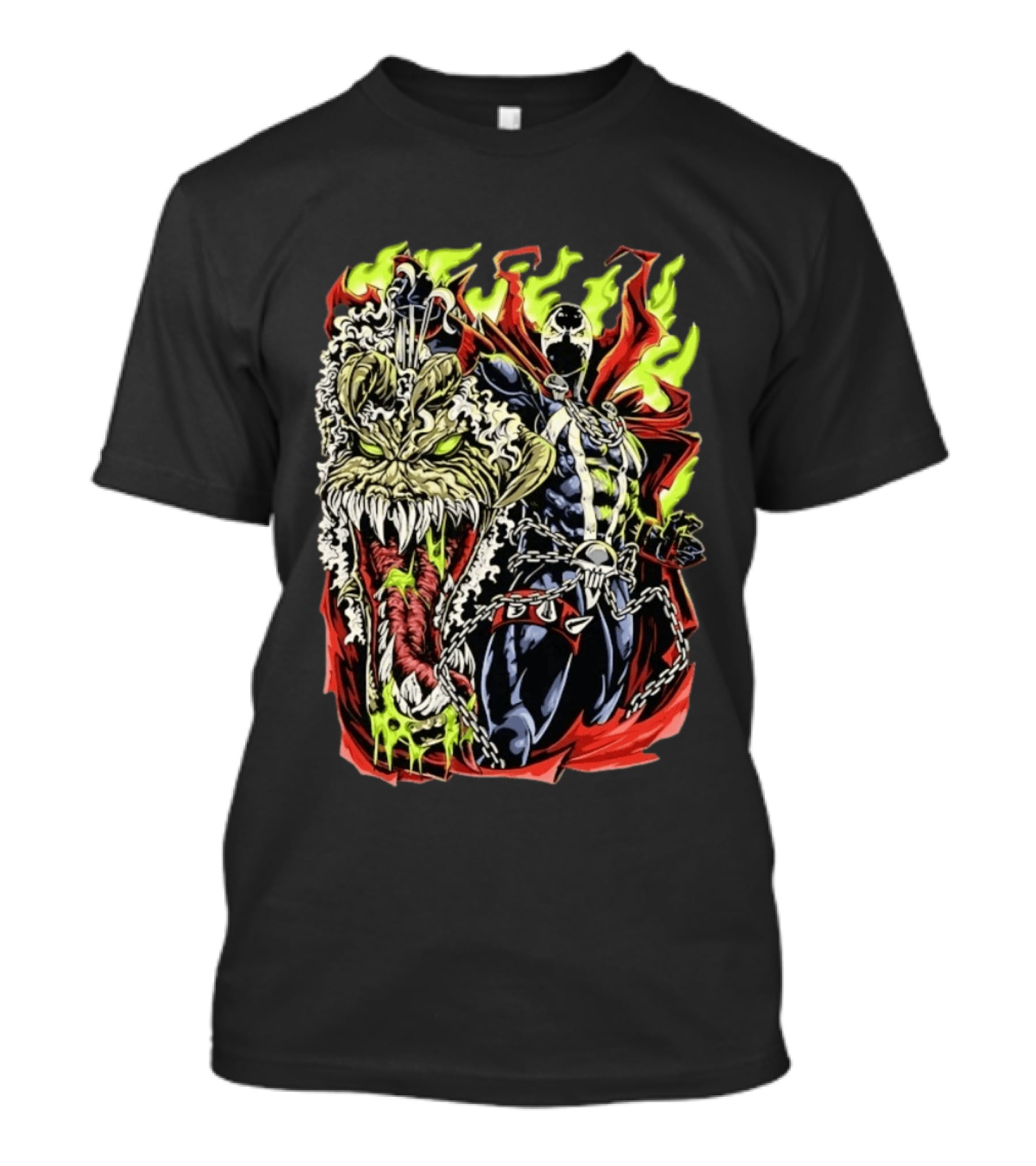 Spawn Hellfire Demon Beast Comic T-Shirt