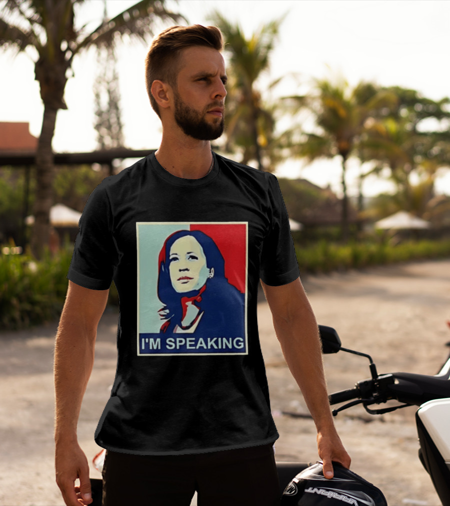 Kamala Harris I'm Speaking Retro Pop T-Shirt