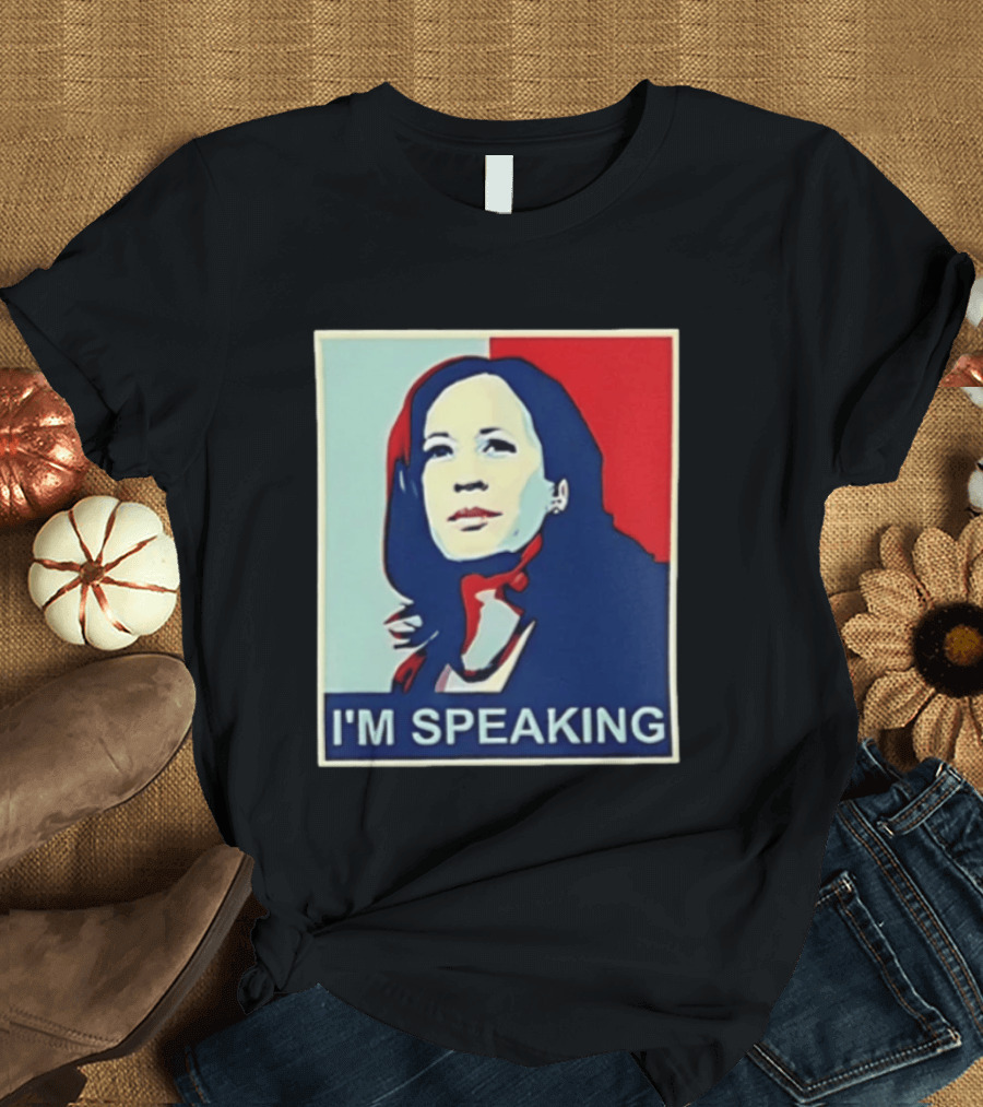 Kamala Harris I'm Speaking Retro Pop T-Shirt