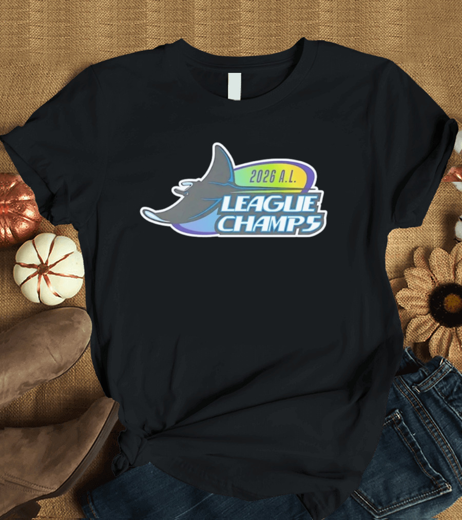 Tampa Bay Rays 2026 AL League Champs T-Shirt
