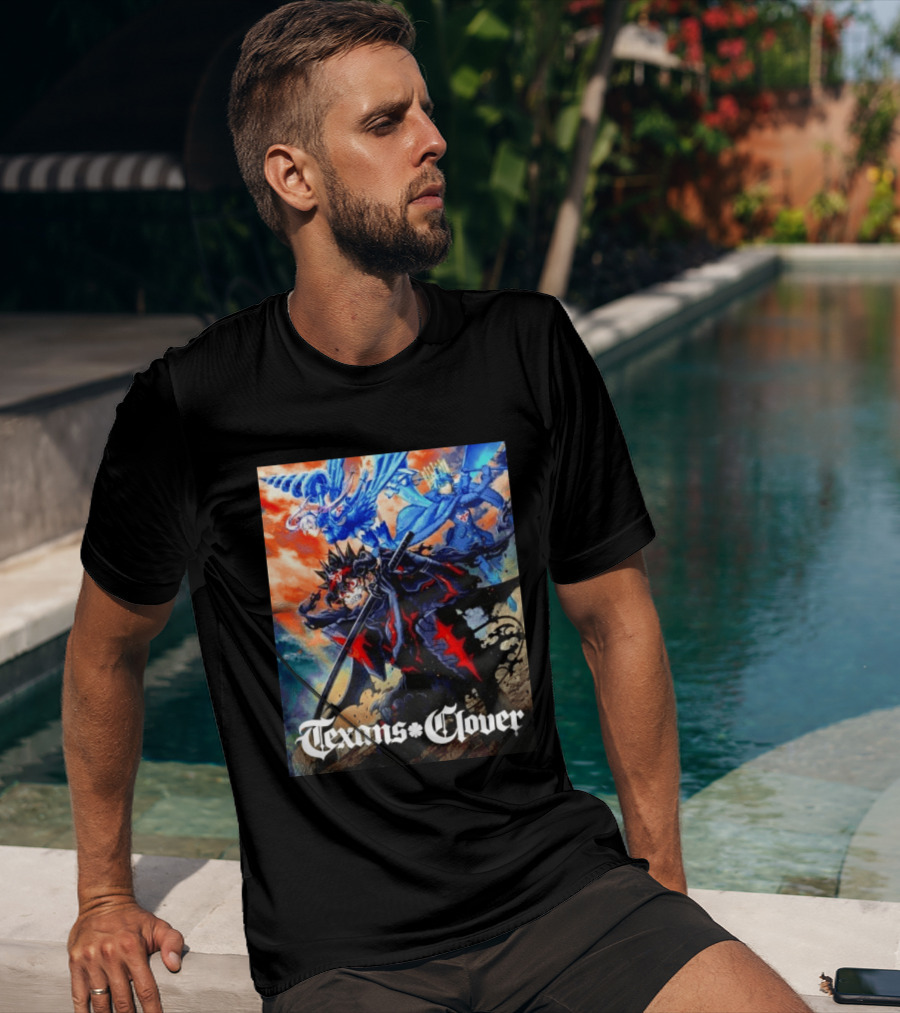 Texans Clover Asta Yuno Noelle Silva Anime T-Shirt
