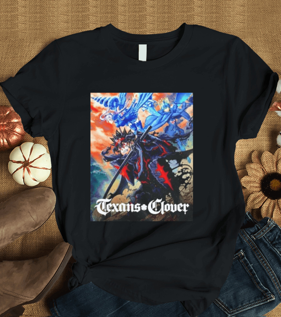Texans Clover Asta Yuno Noelle Silva Anime T-Shirt