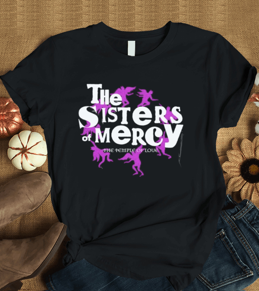 The Sisters Of Mercy The Temple Of Love Purple Angels T-Shirt