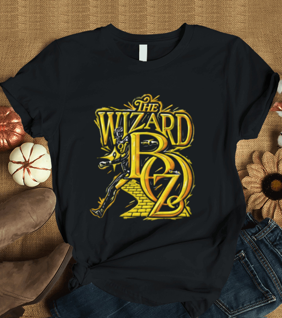 The Wizard Of Boz 9 Pittsburgh Steelers Football Magic T-Shirt