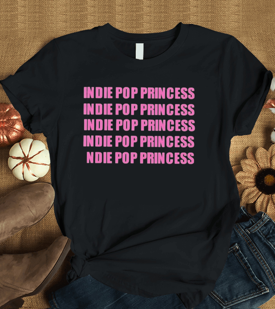 Indie Pop Princess Music Aesthetic Y2K Nostalgia Retro Vibes T-Shirt