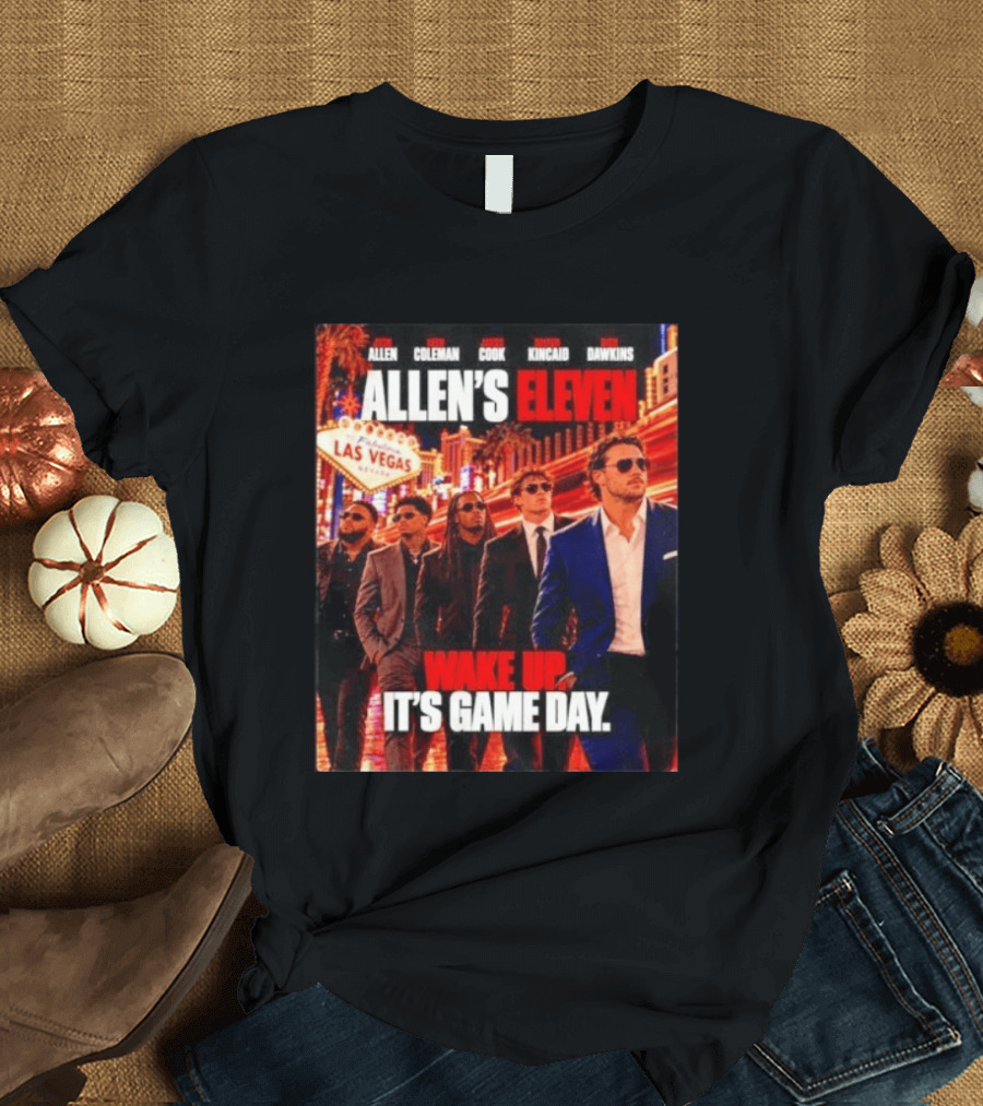 Allen's Eleven Wake Up It's Game Day Las Vegas T-Shirt