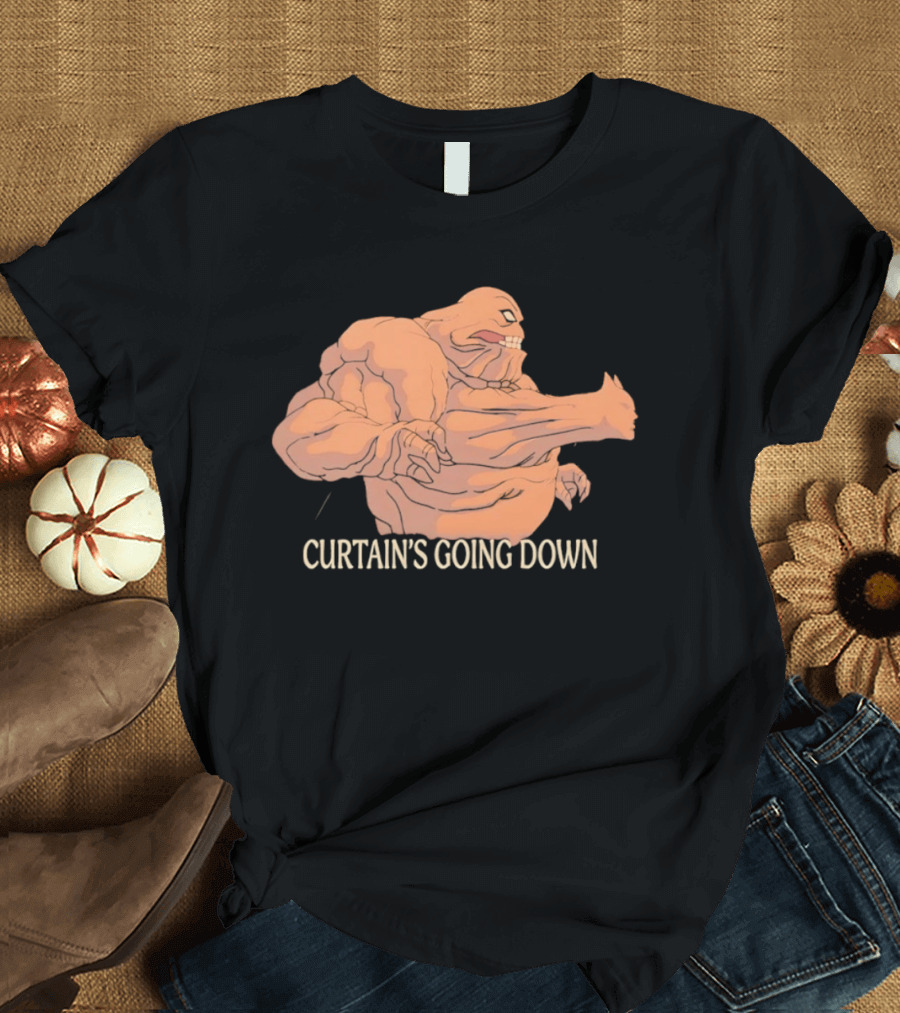 Curtain's Going Down Clayface DC Comics T-Shirt