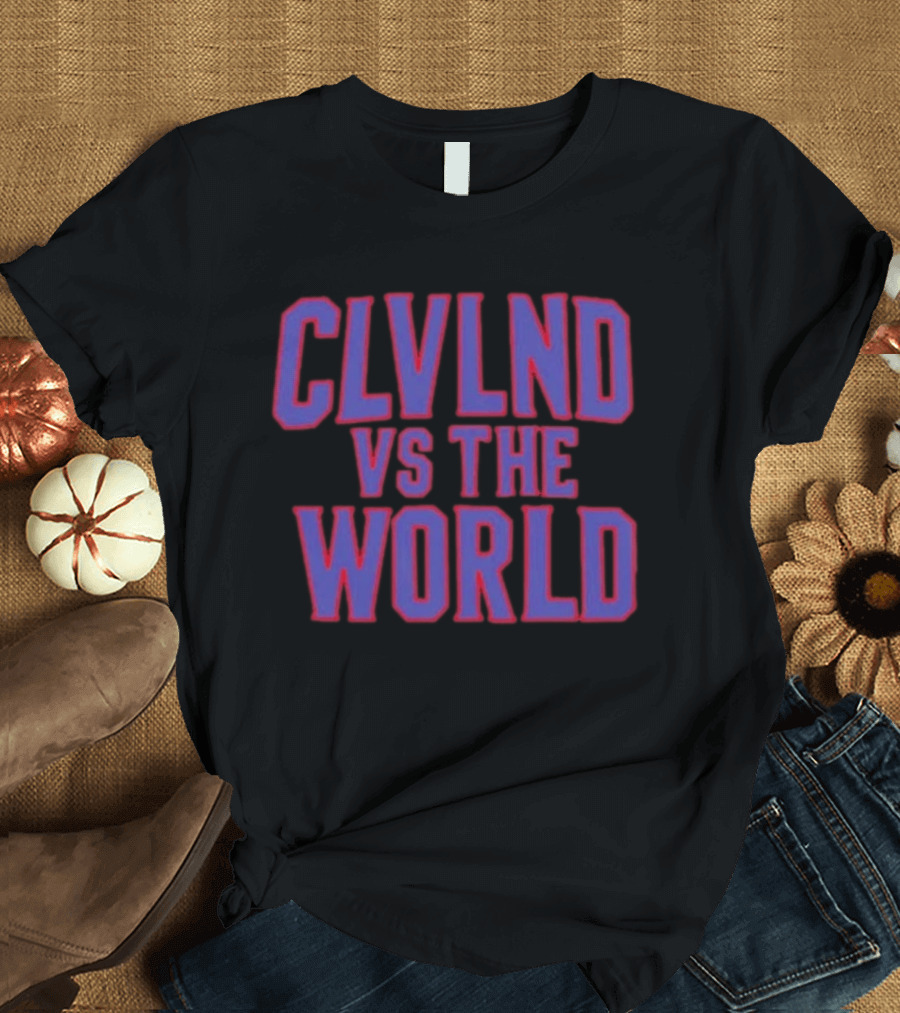 Cleveland Guardians CLVLND Vs The World T-Shirt