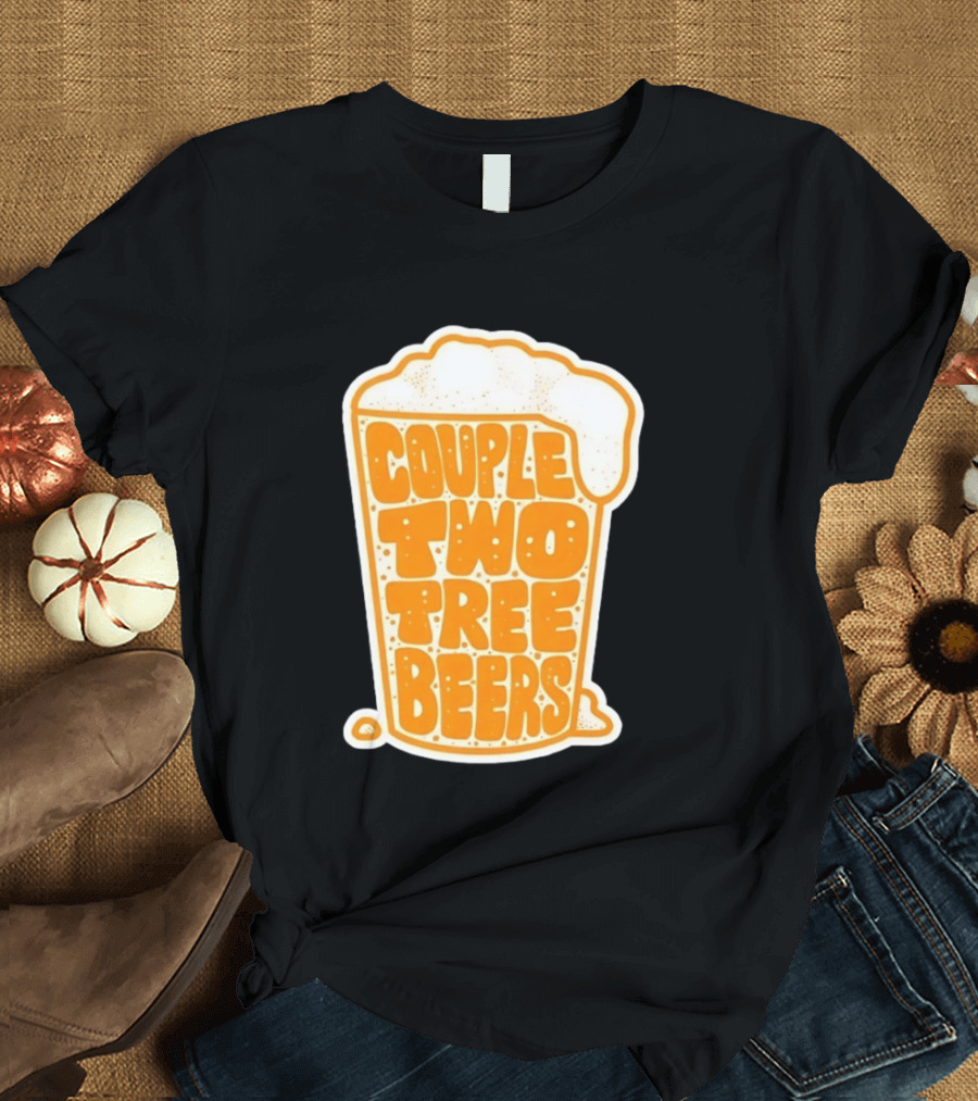 Couple Two Tree Beers Beer Drinking T-Shirt
