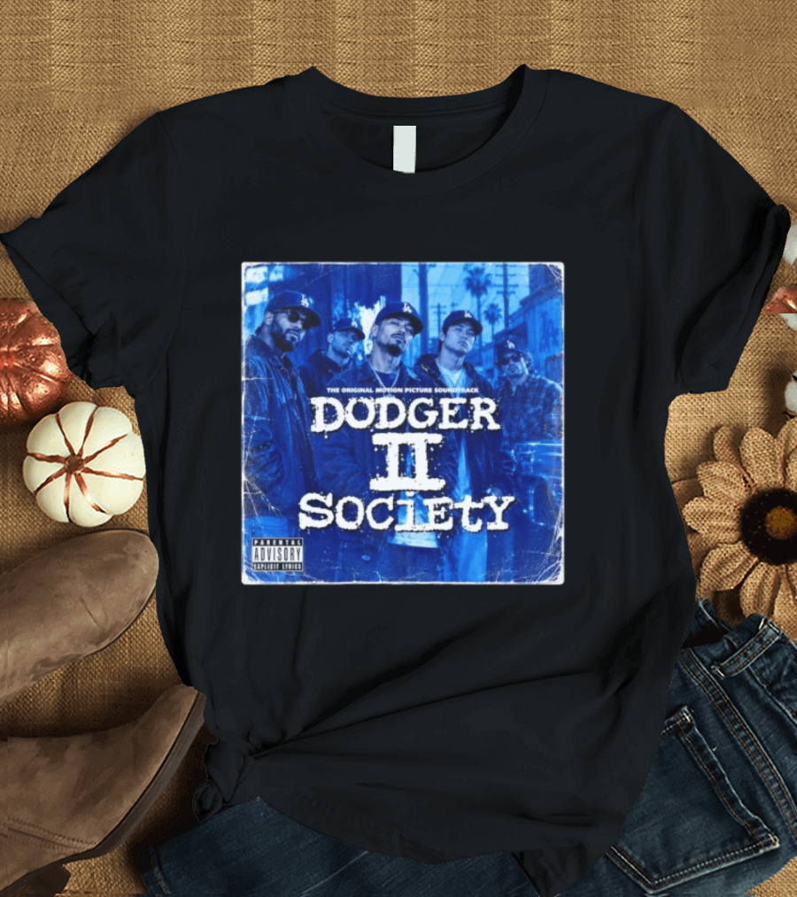 Dodger II Society The Original Motion Picture Soundtrack Urban Crew T-Shirt
