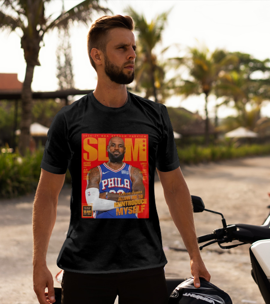 2026 27 NBA Season Preview Anthony Edwards Lamelo Ball Juju Watkins Chris Brickley Tyran Stokes Josh Hart LeBron James SLAM Magazine T-Shirt