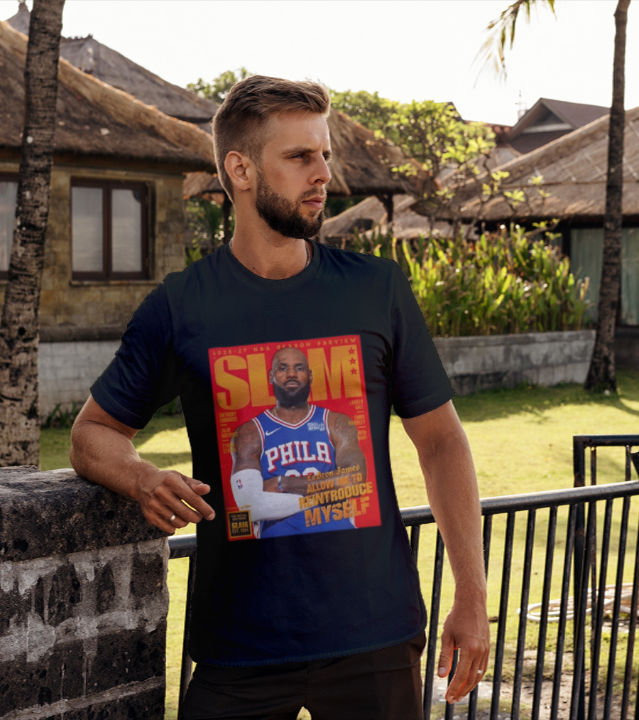 2026 27 NBA Season Preview Anthony Edwards Lamelo Ball Juju Watkins Chris Brickley Tyran Stokes Josh Hart LeBron James SLAM Magazine T-Shirt
