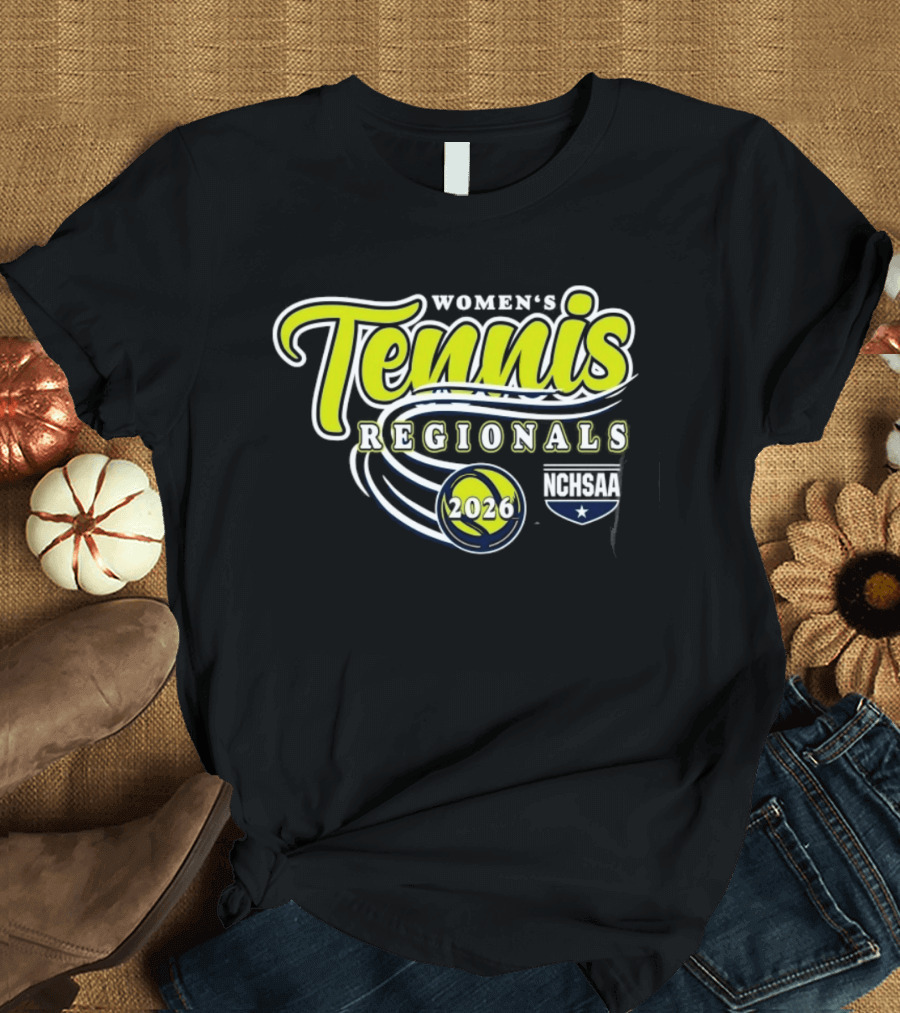 NCHSAA Women's Tennis Regionals 2026 T-Shirt