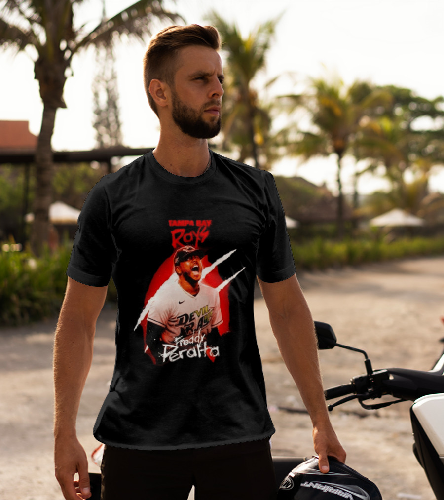 Freddy Peralta Tampa Bay Devil Rays MLB Devil Rays T-Shirt