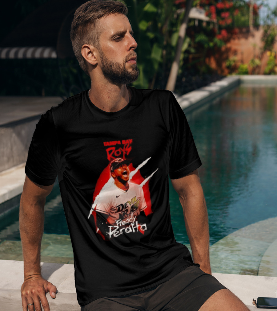 Freddy Peralta Tampa Bay Devil Rays MLB Devil Rays T-Shirt
