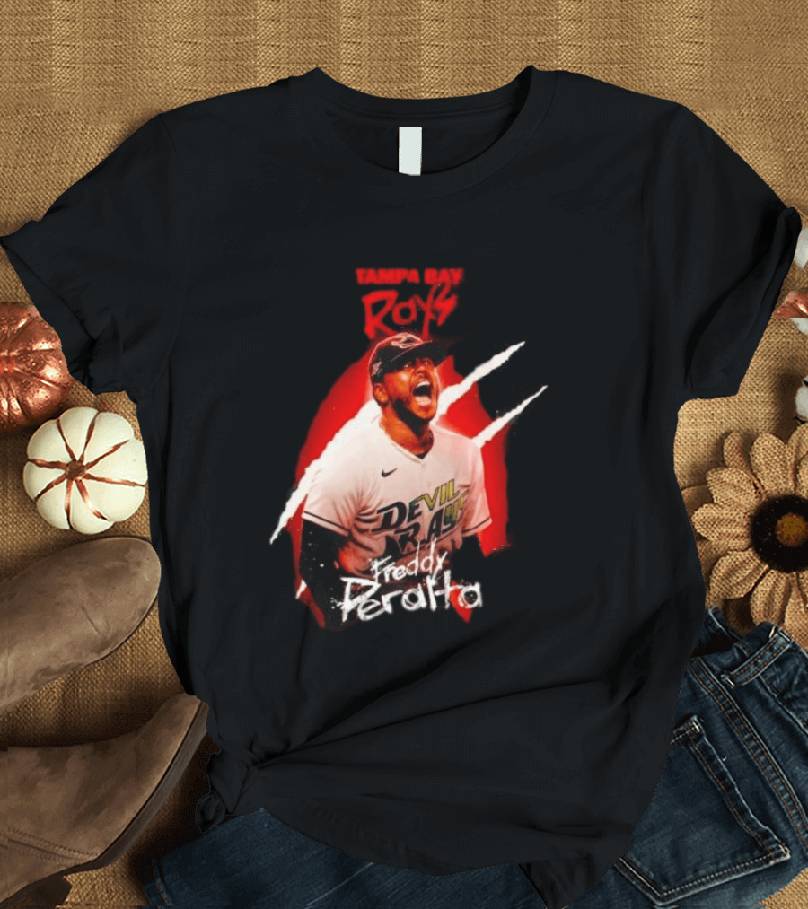 Freddy Peralta Tampa Bay Devil Rays MLB Devil Rays T-Shirt