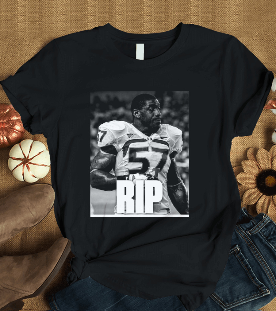 R.I.P Allen Bailey 1989 2026 Football Tribute 57 T-Shirt