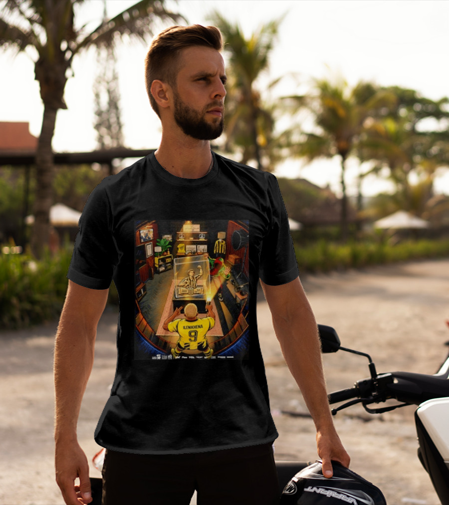 Ilenikhena No 9 Ittihad Club Saudi Pro League Fan Celebration T-Shirt