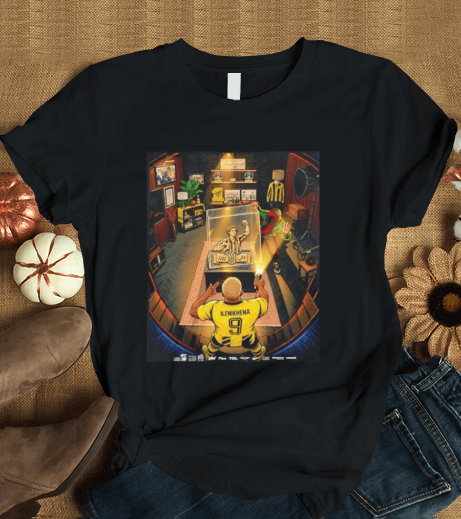Ilenikhena No 9 Ittihad Club Saudi Pro League Fan Celebration T-Shirt