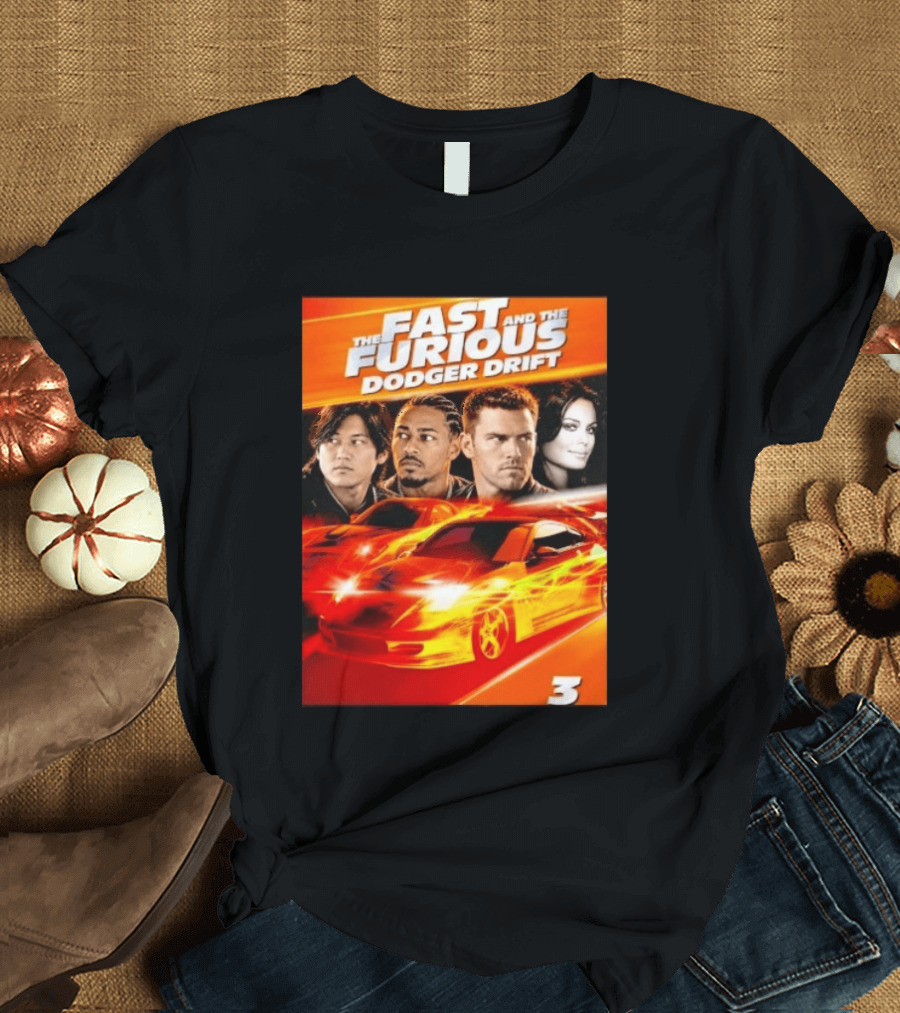 The Fast And The Furious Dodger Drift 3 T-Shirt