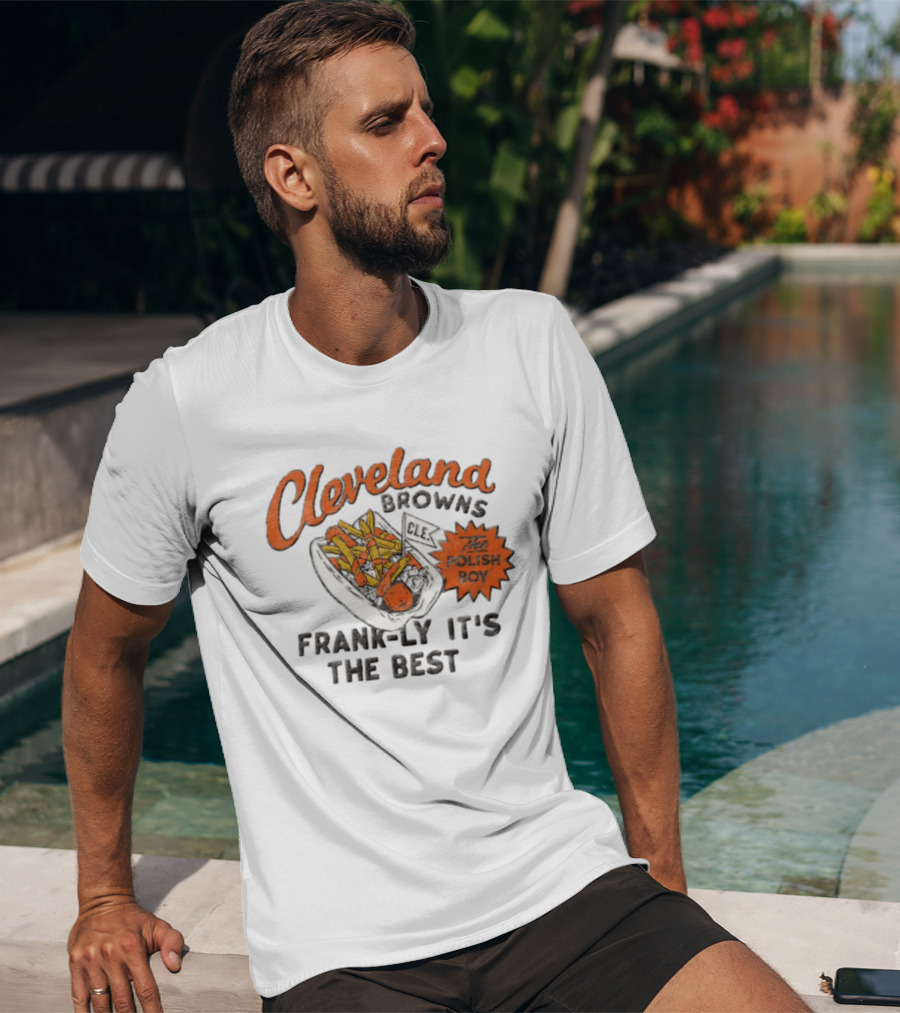 Cleveland Browns Polish Boy Frankly It's The Best CLE Football T-Shirt