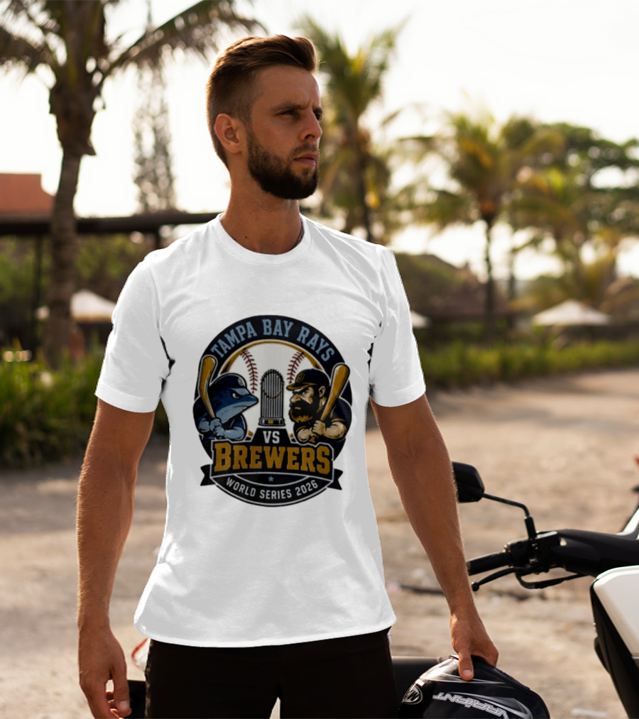 Tampa Bay Rays Vs Brewers World Series 2026 T-Shirt