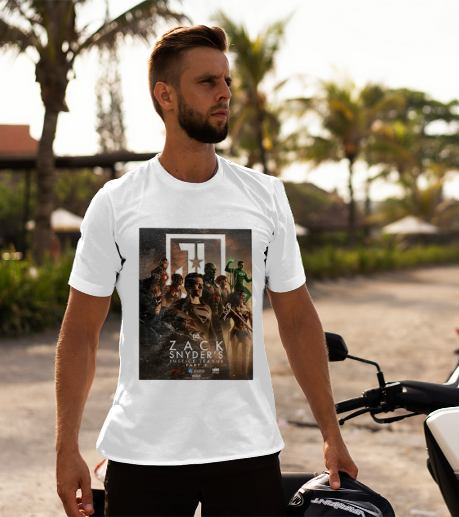 Zack Snyder's Justice League Part 2 DC Superheroes Movie Featuring Hero Lineup T-Shirt