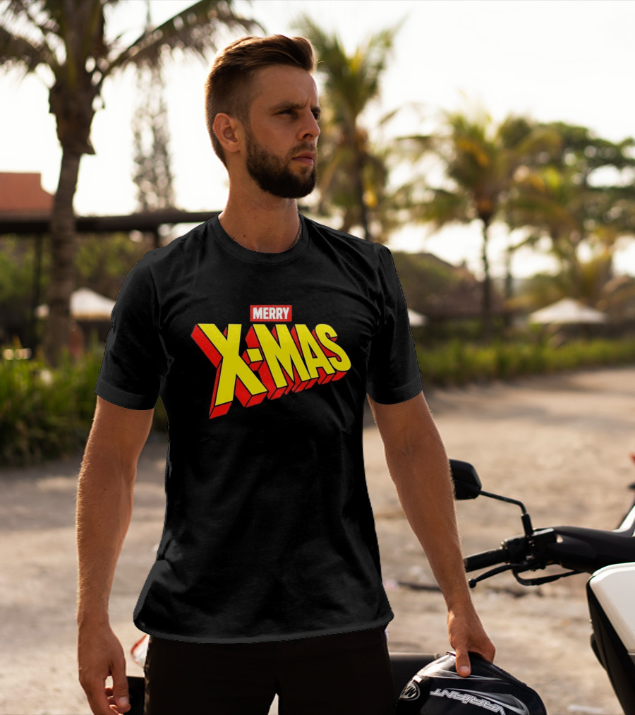 Merry X Mas Marvel Holiday T-Shirt