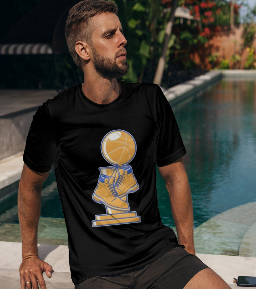 New York Knicks Basketball Timberland Boots Trophy T-Shirt