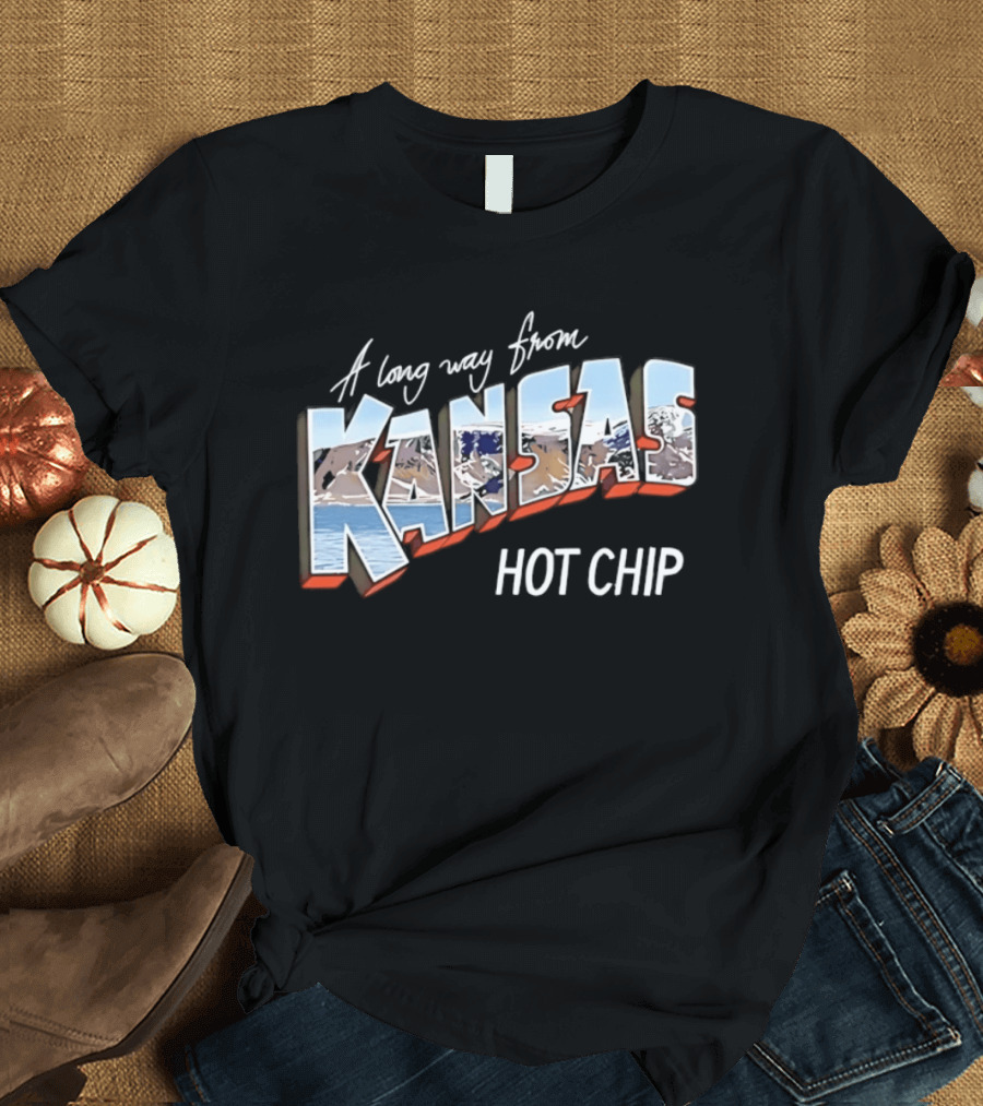 Hot Chip A Long Way From Kansas Indie Pop T-Shirt