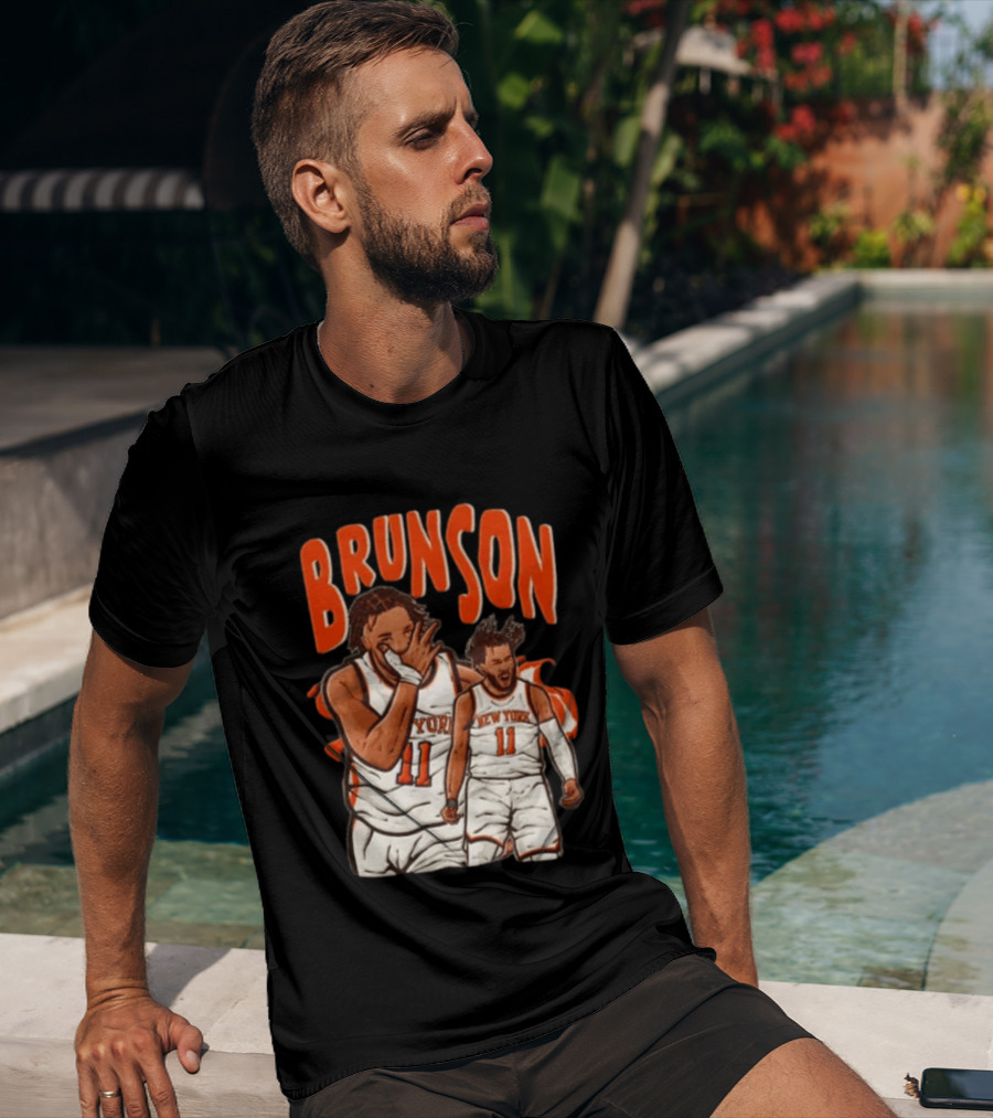 Brunson New York Knicks 11 Basketball Player T-Shirt