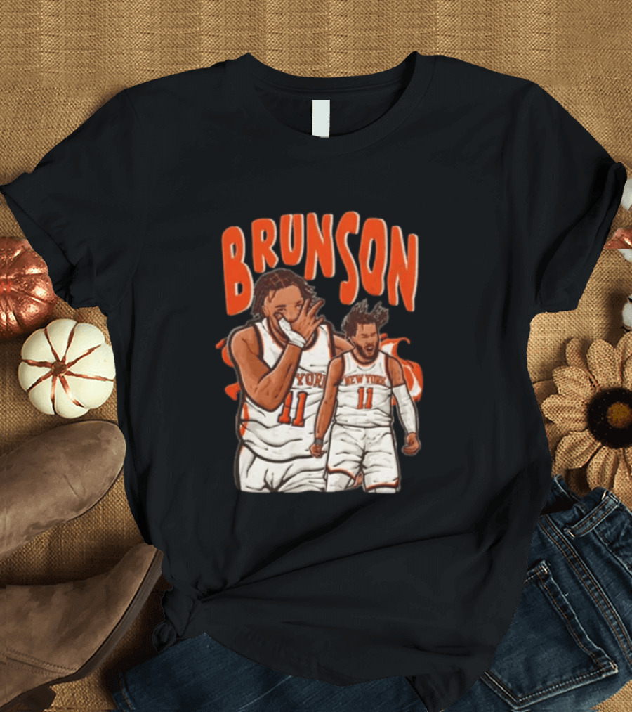 Brunson New York Knicks 11 Basketball Player T-Shirt