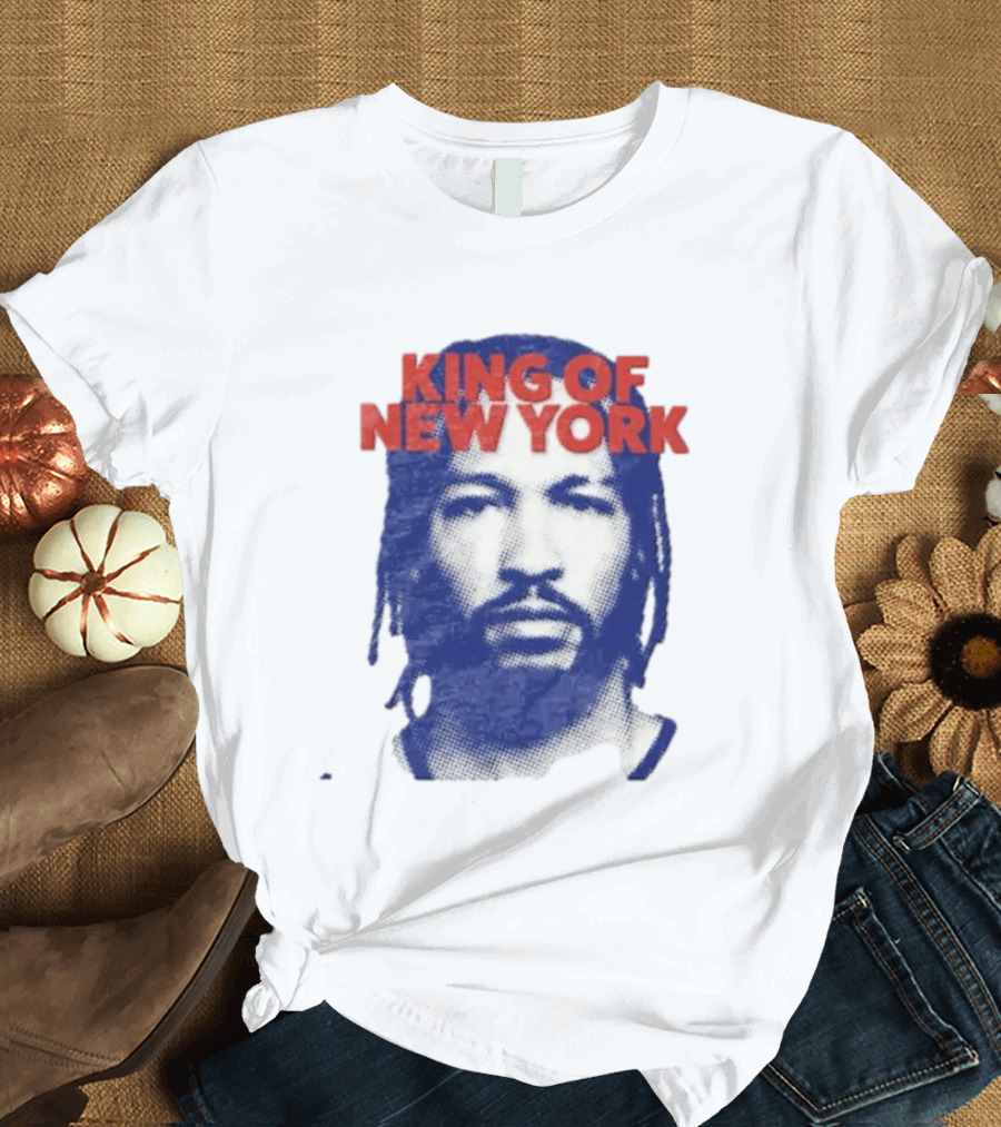 King Of New York Halftone Jalen Brunson T-Shirt