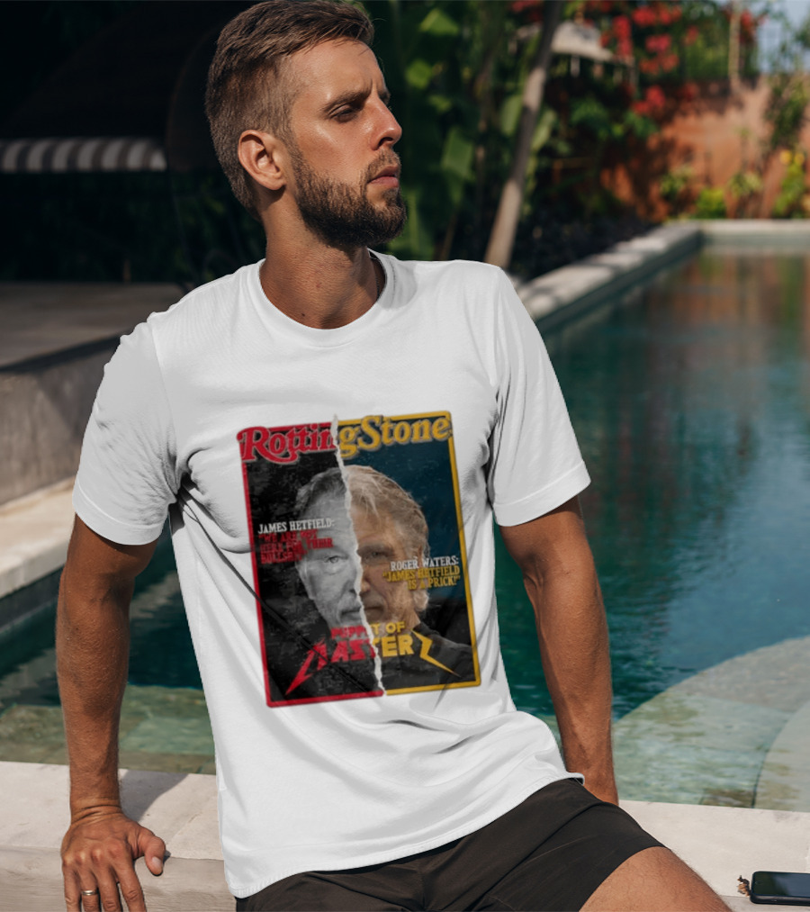Rotting Stone James Hetfield Roger Waters Puppet Of Master T-Shirt
