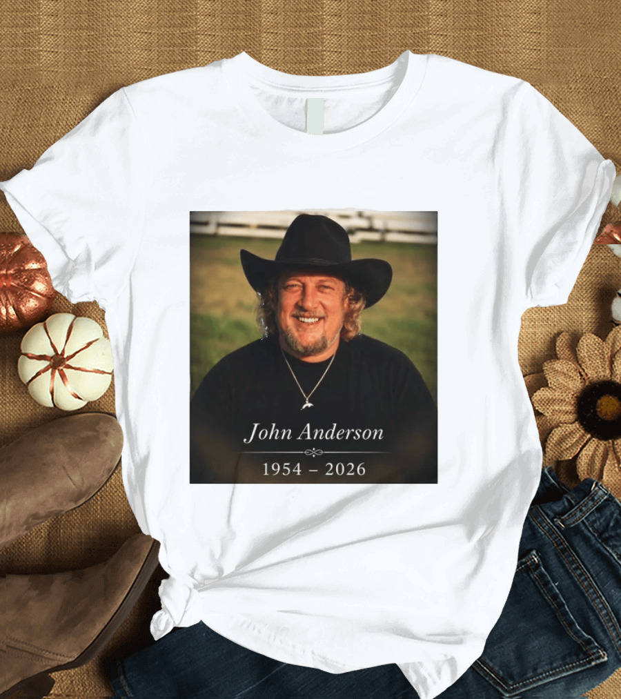 John Anderson 1954 2026 Memorial T-Shirt