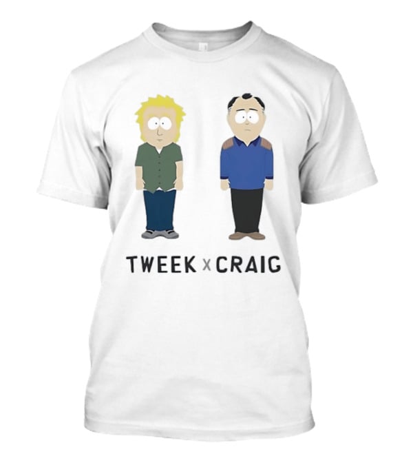 Tweek X Craig South Park Comedy Central Characters T-Shirt