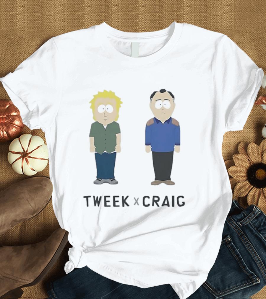 Tweek X Craig South Park Comedy Central Characters T-Shirt