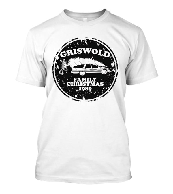 Griswold Family Christmas 1989 Distressed T-Shirt