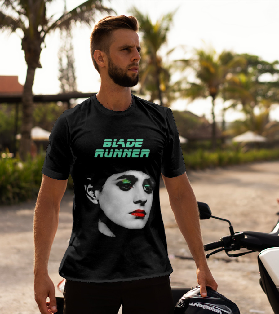 Blade Runner Rachael Sci Fi Sean Young Face T-Shirt