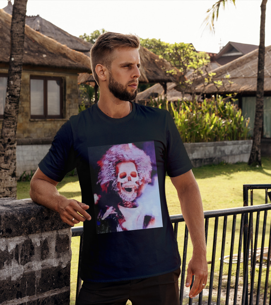 Daniel Stern Marv Merchants Electrocution Scene Skeleton Home Alone T-Shirt