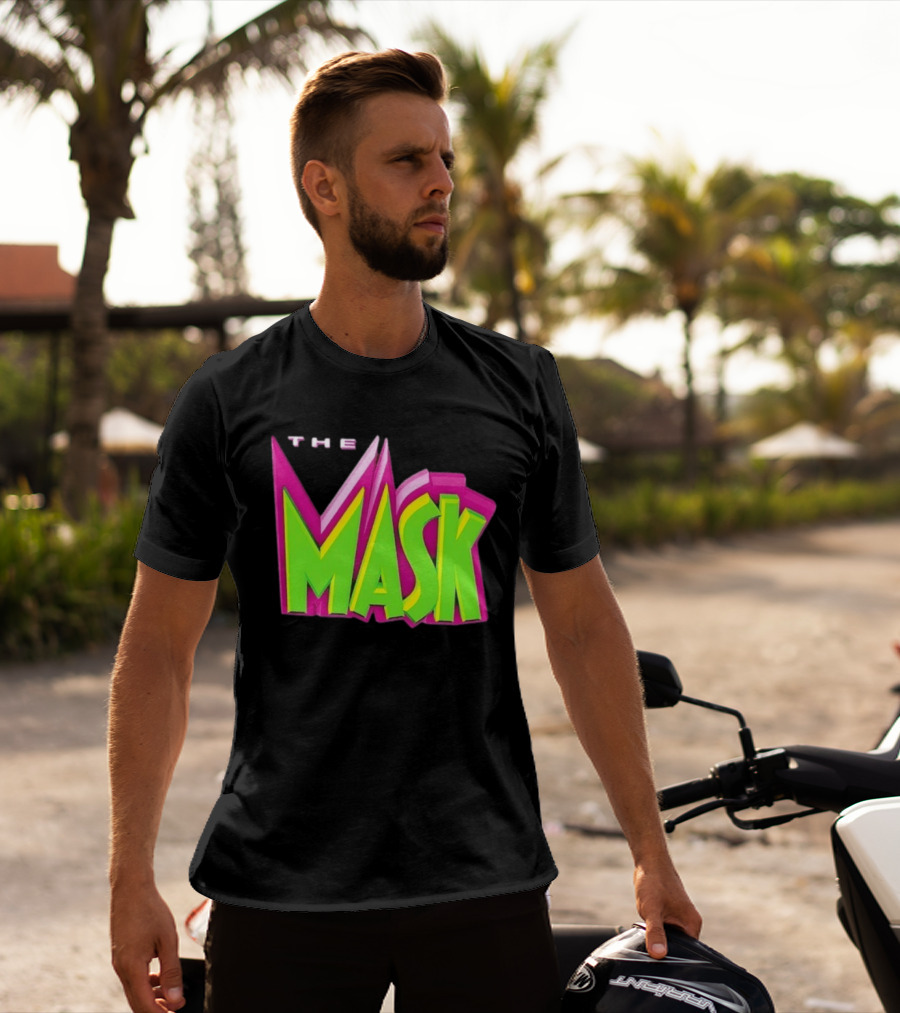 The Mask Movie Jim Carrey Stanley Ipkiss Logo The Mask T-Shirt