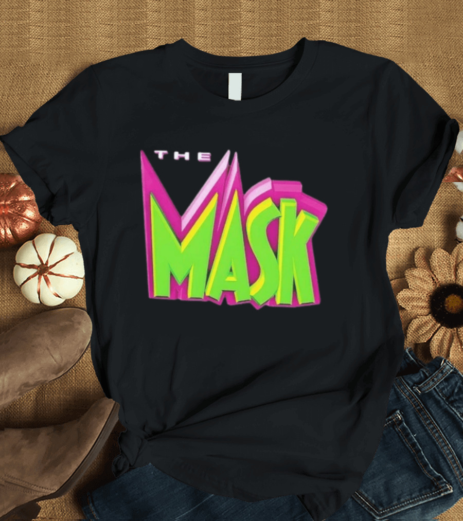 The Mask Movie Jim Carrey Stanley Ipkiss Logo The Mask T-Shirt