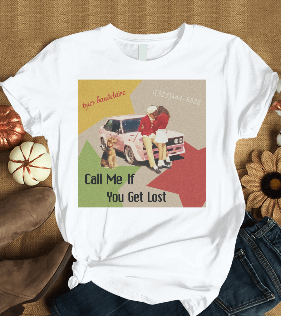 Tyler Baudelaire Call Me If You Get Lost 1(855)444-8888 T-Shirt